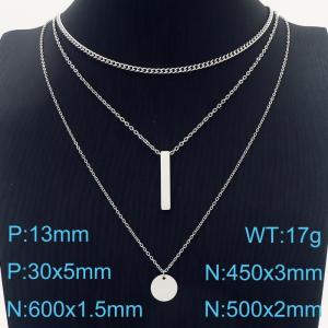 Stainless Steel Necklace - KN230922-Z