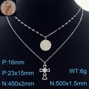 Stainless Steel Necklace - KN230924-Z
