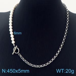 Stainless Steel Necklace - KN230925-Z