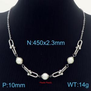 Stainless Steel Necklace - KN230927-Z