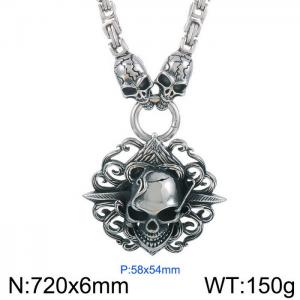 Stainless Steel Necklace - KN234474-Z