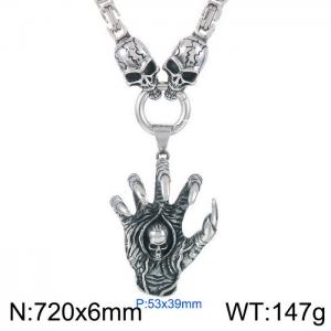Stainless Steel Necklace - KN234480-Z