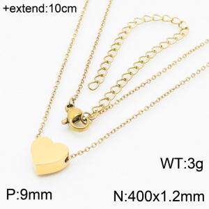 SS Gold-Plating Necklace - KN235352-KFC
