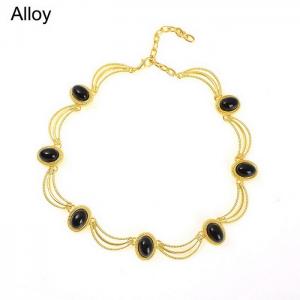 Alloy & Iron Necklaces - KN251313-WGHH