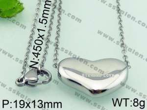 Stainless Steel Necklace - KN26298-JE