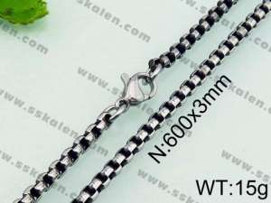 Stainless Steel Necklace - KN26954-TJY