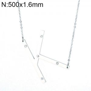 Stainless Steel Necklace - KN27460-K