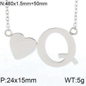 Stainless Steel Necklace - KN27626-K