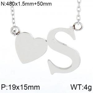 Stainless Steel Necklace - KN27628-K