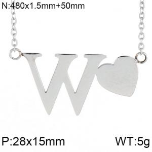 Stainless Steel Necklace - KN27632-K