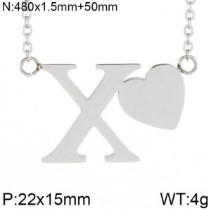 Stainless Steel Necklace - KN27633-K