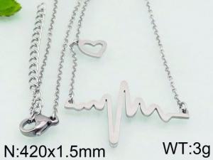 Stainless Steel Necklace - KN27901-DX