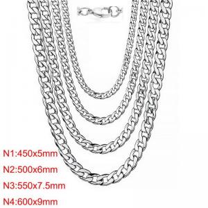 Stainless Steel Necklace - KN282609-Z