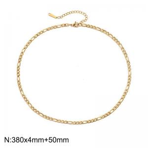 Stainless steel 3:1NK chain necklace - KN283968-Z