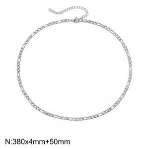Stainless steel 3:1NK chain necklace - KN283969-Z