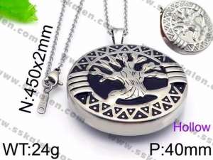 Stainless Steel Necklace - KN28818-K