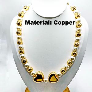 Copper Necklace - KN288970-TJG