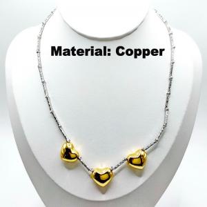 Copper Necklace - KN288988-TJG