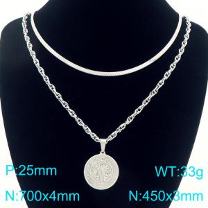 Stainless Steel Necklace - KN292304-Z