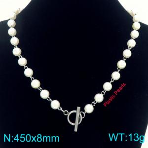 Stainless Steel Necklace - KN292468-Z