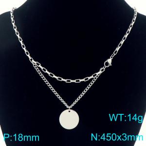 Stainless Steel Necklace - KN292566-Z