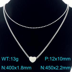 Stainless Steel Necklace - KN292568-Z