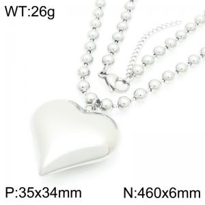 Stainless Steel Necklace - KN292586-Z