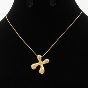 Letter Necklace - KN293625-AQ