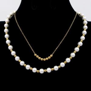 Bead Necklace - KN295209-MW