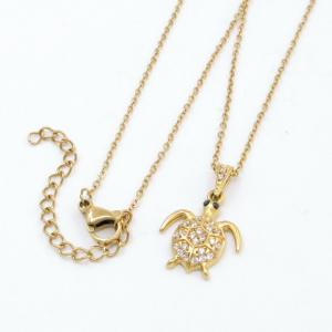 Stainless Steel Stone Necklace - KN297079-KD