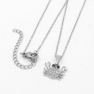 Stainless Steel Stone Necklace - KN297090-KD