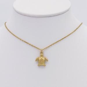 SS Gold-Plating Necklace - KN297176-SP