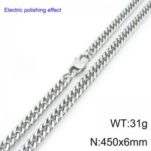 Stainless Steel Necklace - KN297339-Z