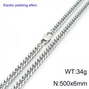 Stainless Steel Necklace - KN297340-Z