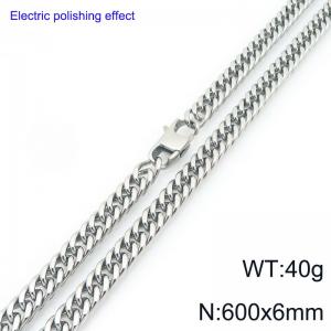 Stainless Steel Necklace - KN297342-Z