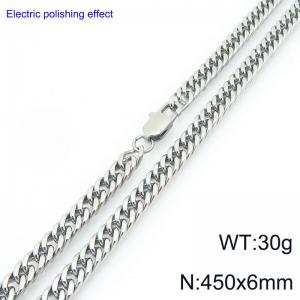Stainless Steel Necklace - KN297345-Z