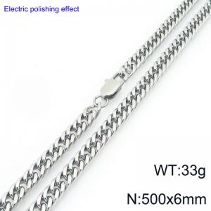 Stainless Steel Necklace - KN297346-Z