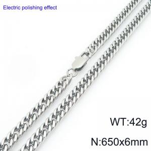 Stainless Steel Necklace - KN297349-Z