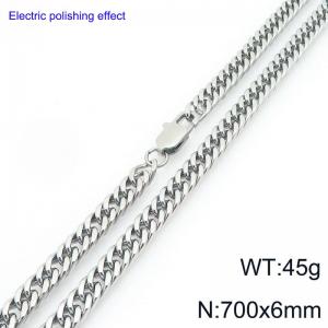 Stainless Steel Necklace - KN297350-Z