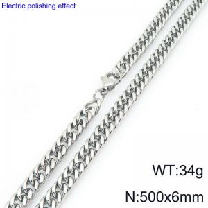 Stainless Steel Necklace - KN297352-Z