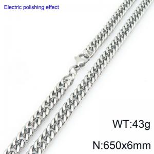 Stainless Steel Necklace - KN297355-Z