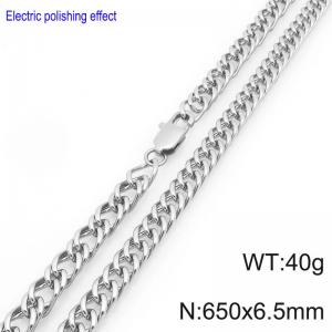 Stainless Steel Necklace - KN297367-Z