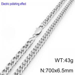 Stainless Steel Necklace - KN297368-Z