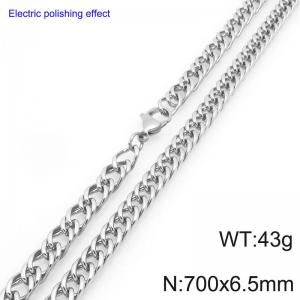 Stainless Steel Necklace - KN297374-Z