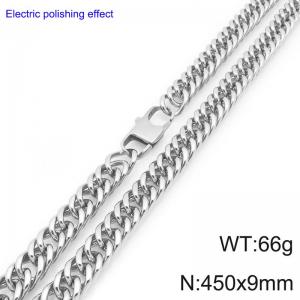 Stainless Steel Necklace - KN297375-Z