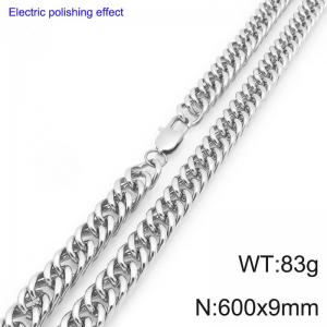 Stainless Steel Necklace - KN297384-Z