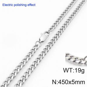 Stainless Steel Necklace - KN297393-Z
