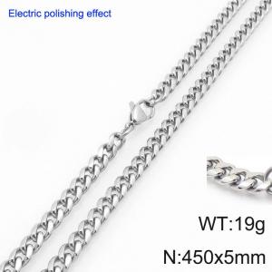 Stainless Steel Necklace - KN297399-Z