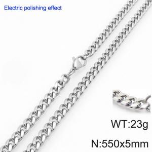 Stainless Steel Necklace - KN297401-Z