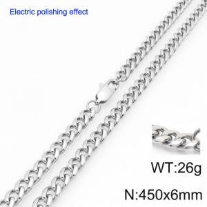 Stainless Steel Necklace - KN297405-Z